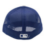 Los Angeles Dodgers New Era All Royal Blue/Gray Under Visor 2022 Batting Practice 59FIFTY Trucker Mesh Fitted Hat