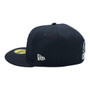 Seattle Mariners New Era Navy With Flowers In Front And American League Patch On Side 59FIFTY Fitted Hat