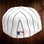 New York Yankees New Era Pinstripe/Green Bottom And 1921 World Series Patch On Side 59FIFTY Fitted Hat