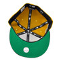 Pittsburgh Pirates Mustard Yellow/Black Bill With Green Bottom And 1971 World Series Patch On Side 59FIFTY Fitted Hat