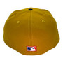 Pittsburgh Pirates Mustard Yellow/Black Bill With Green Bottom And 1971 World Series Patch On Side 59FIFTY Fitted Hat
