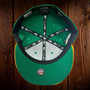 Oakland Athletics New Era Kelly Green/Yellow Bill With Green Bottom And 1973 World Series Patch On Side 59FIFTY Fitted Hat