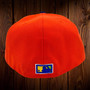 Seattle Mariners New Era All Rush Orange/Yellow Bottom With 40TH Anniversary Patch On Side 59FIFTY Fitted Hat