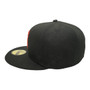 Seattle Mariners New Era All Black/Pine Green Bottom With 30TH Anniversary Patch On Side 59FIFTY Fitted Hat