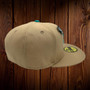 Seattle Mariners New Era “Tomahawk” 5950 All Camel Tan/Teal UV 59FIFTY Fitted Hat