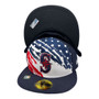 Seattle Mariners New Era All Navy 4th of July 2022 On-Field 59FIFTY Fitted Hat