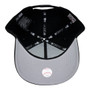 Florida Marlins New Era Teal And Black Crown White Gray Bottom 9FORTY A-Frame Adjustable Snapback Hat