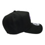 Colorado Rockies New Era All Black And Gray Bottom 9FORTY A-Frame Adjustable Snapback Hat