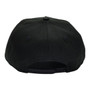 Colorado Rockies New Era All Black And Gray Bottom 9FORTY A-Frame Adjustable Snapback Hat