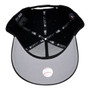 Colorado Rockies New Era All Black And Gray Bottom 9FORTY A-Frame Adjustable Snapback Hat