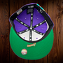 Arizona Diamondbacks New Era All Purple/Green Bottom With Arizona Side Logo 59FIFTY Fitted Hat