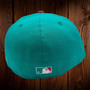 Seattle Mariners New Era Teal/Hot Pink Bottom With 30TH Anniversary Patch On Side 59FIFTY Fitted Hat