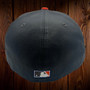 New York Mets New Era Charcoal Gray/Royal Blue Bill And Orange Bottom With 1964 All-Star Game Patch On Side 59FIFTY Fitted Hat