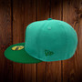 Seattle Mariners New Era Mint/Kelly Green Bill And Teal Bottom With 25TH Anniversary Patch On Side 59FIFTY Fitted Hat