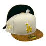 Los Angeles Dodgers New Era Cream/Brown With Corduroy Visor 59FIFTY Fitted Hat