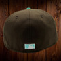 Seattle Mariners New Era Chocolate Mint Ice Cream All Walnut/Clear Mint Bottom With 40TH Anniversary Patch On Side 59FIFTY Fitted Hat