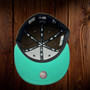 Seattle Mariners New Era Chocolate Mint Ice Cream All Walnut/Clear Mint Bottom With 40TH Anniversary Patch On Side 59FIFTY Fitted Hat