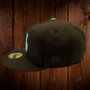 Montreal Expos New Era Chocolate Mint Ice Cream All Walnut/Clear Mint Bottom With 1988 All-Star Patch On Side 59FIFTY Fitted Hat
