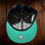 Montreal Expos New Era Chocolate Mint Ice Cream All Walnut/Clear Mint Bottom With 1988 All-Star Patch On Side 59FIFTY Fitted Hat