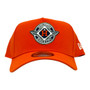 Houston Astros New Era All Orange And Gray Bottom 9FORTY A-Frame Adjustable Snapback Hat