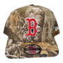 Boston Red Sox New Era Real-tree Camo Classic Logo With Gray Bottom 9FIFTY A-Frame Adjustable Snapback Hat