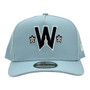 Washington Nationals New Era Letter “W” Flowers With Gray Bottom 9FIFTY A-Frame Adjustable Snapback Hat