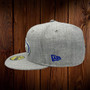 Seattle Seahawks New Era All Heather Gray With Royal Blue Bottom 59FIFTY Fitted Hat