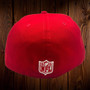 Seattle Seahawks New Era All Red With Gray Bottom 59FIFTY Fitted Hat