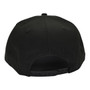 Seattle Mariners New Era Black With White Classic 9FIFTY A-Frame Adjustable Snapback Hat