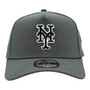 New York Mets New Era Charcoal Gray 9FORTY A-Frame Adjustable Snapback Hat