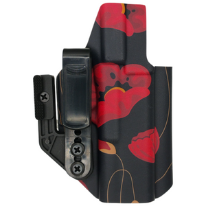 IWB TUCKABLE HOLSTER W/MODWING - POPPIES PATTERN IWB TUCKABLE HOLSTER W/MODWING - POPPIES PATTERN