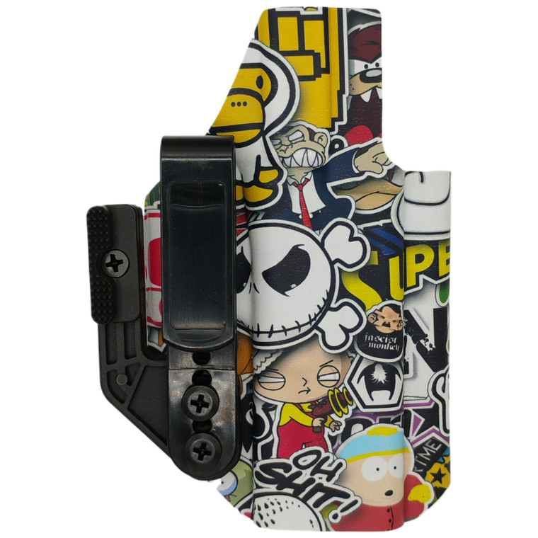 IWB TUCKABLE HOLSTER W/MODWING - STICKER BOMB