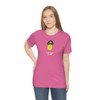 Unisex Pink "Pilot Chick" 100% Cotton Casual Tee