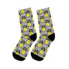 "PILOT CHICK" Polyester/Nylon Stretch Socks