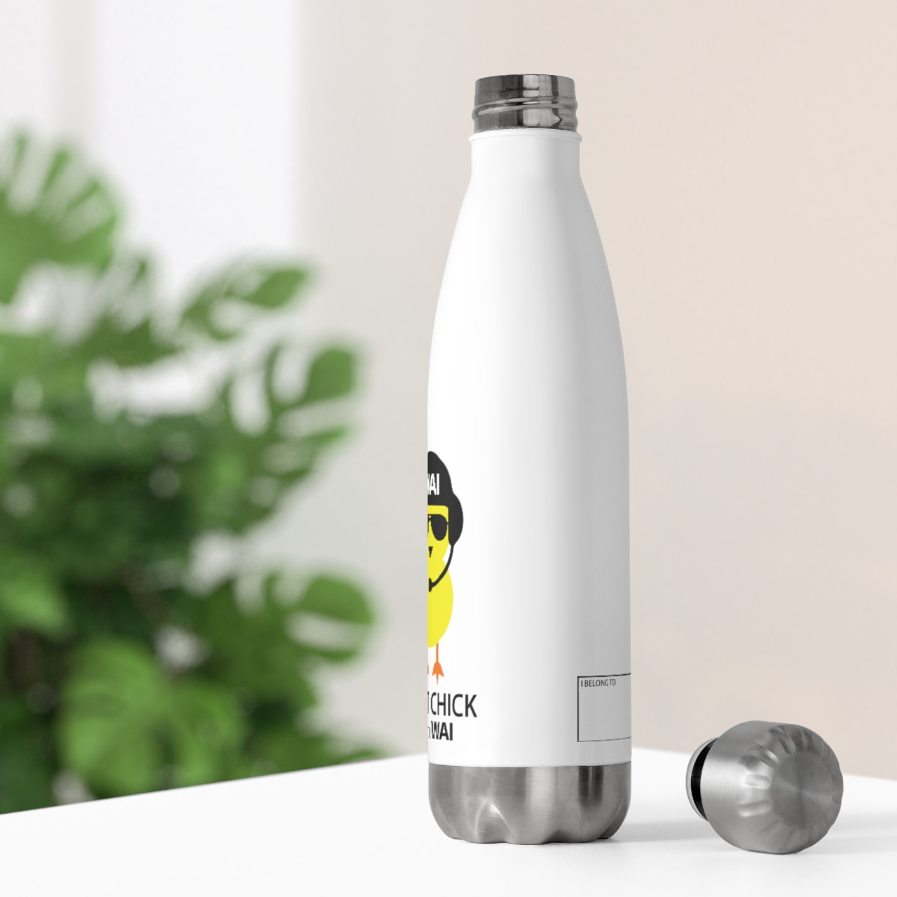 Insulated Water Bottle 32oz Koi Grey – Happy Wahine