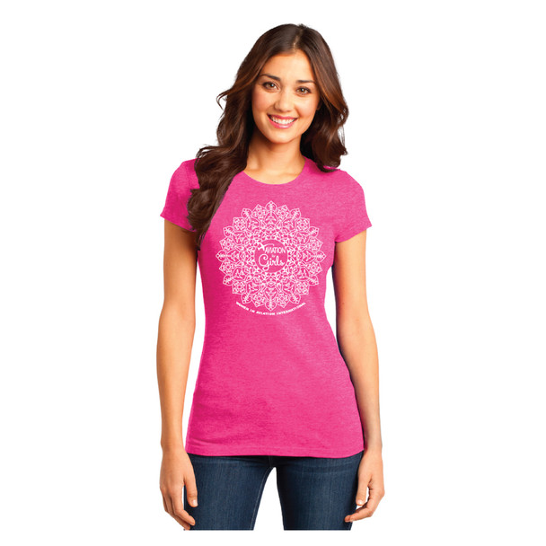 Women's Fitted "2021 Aviation For Girls" Tee