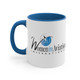 11 oz "Women in Aviation International" White with Blue Accent Mug