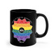 Black 11oz "WAI Pride" Ceramic Mug