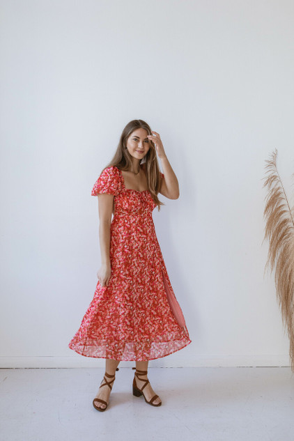 It Was Love Midi Dress