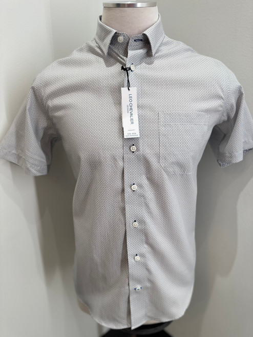 Light Floral Print S/S NonIron