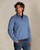 SAMUEL SWEAT HALF ZIP RIVER BLUE MEL