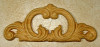 EMBOSSED WOOD APPLIQUE / ONLAY # 733 3 1/2 X 8 3/8