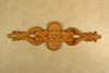 EMBOSSED WOOD APPLIQUE / ONLAY # 713 3 5/8 X 12