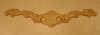 EMBOSSED WOOD APPLIQUE / ONLAY # 716 2 3/4 X 13 1/2