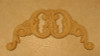 EMBOSSED WOOD APPLIQUE / ONLAY # 711 4 1/2 X 9 3/4