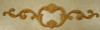 EMBOSSED WOOD APPLIQUE / ONLAY # 036 4 X 16 3/8