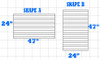 CHERRY PLYWOOD 1/4 BEADBOARD 48  X 48  (cutting required)