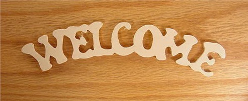 WELCOME SIGN