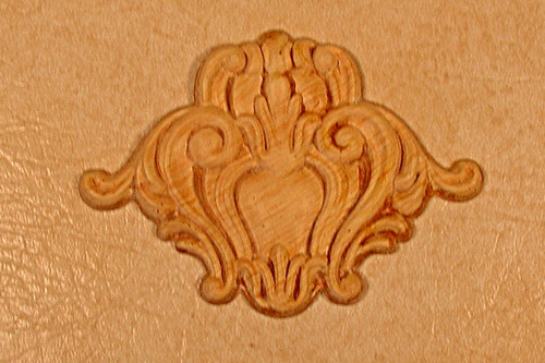 EMBOSSED WOOD APPLIQUE / ONLAY # 686 3 3/8 X 4 3/4