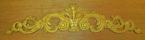 EMBOSSED WOOD APPLIQUE / ONLAY # 728 7 X 35 1/2